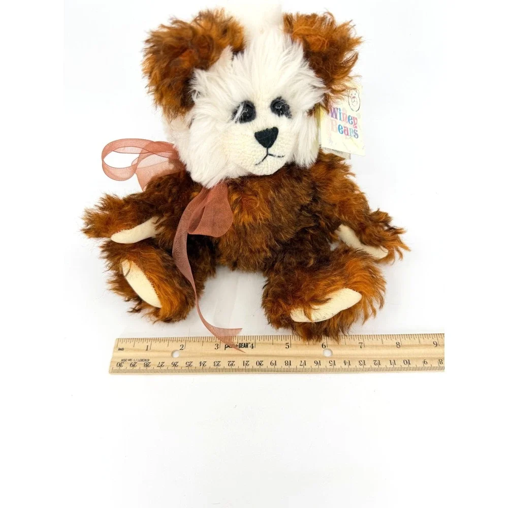 Whimsical Winey‎ - Sally Winey Bears Mohair Stuffed Animal Signed 2000 W TAGS